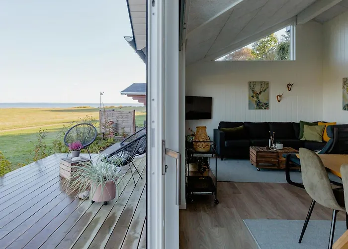 Fresh Air On Open Terrace With View Hejls